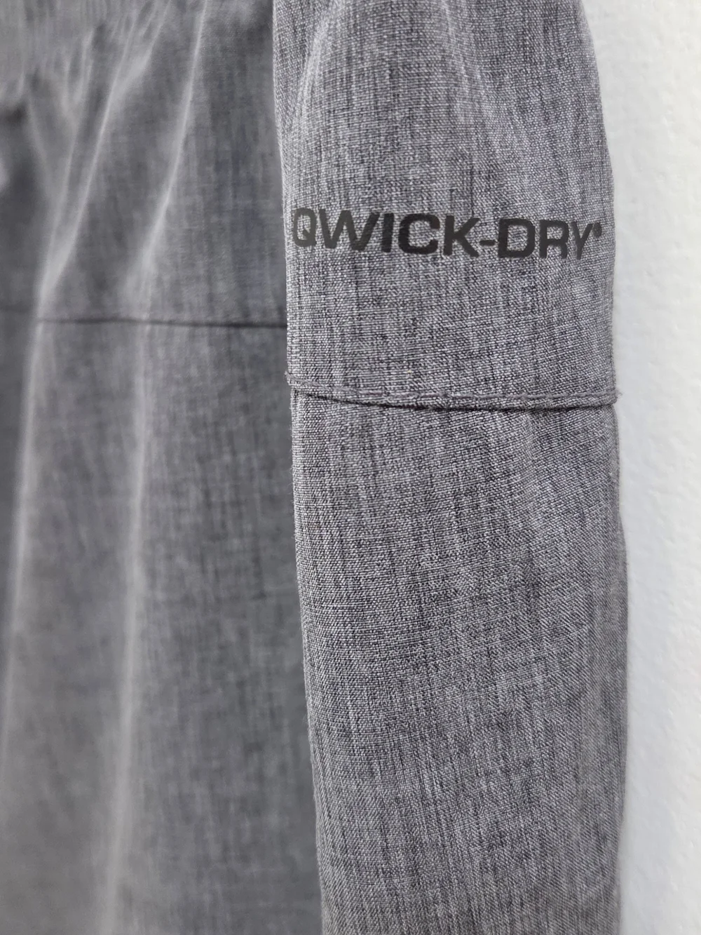 Layer 8 Men's Gray Elastic-Waist Casual Pants, Size Large
